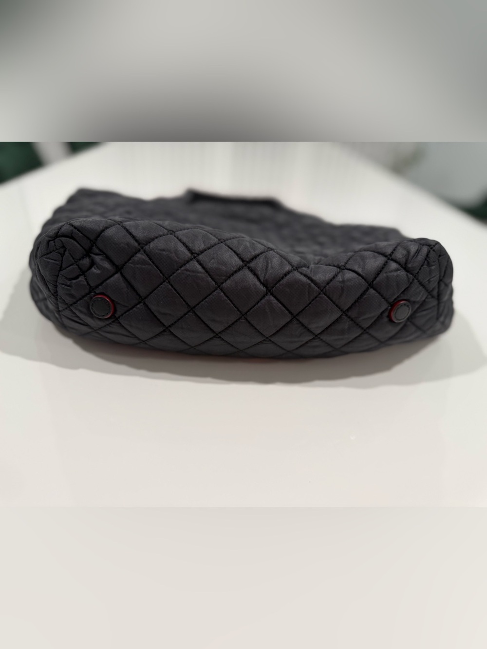 MZ Wallace Quilted Black Metro Tote Deluxe Crossbody Bag with Detachable Strap - Picture 10 of 16